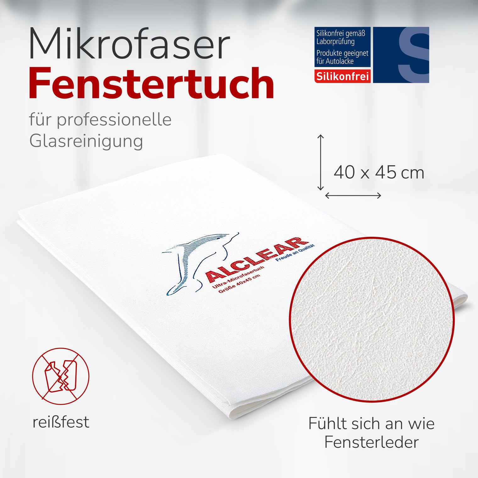 Mikrofaser Glas- & Fenstertuch