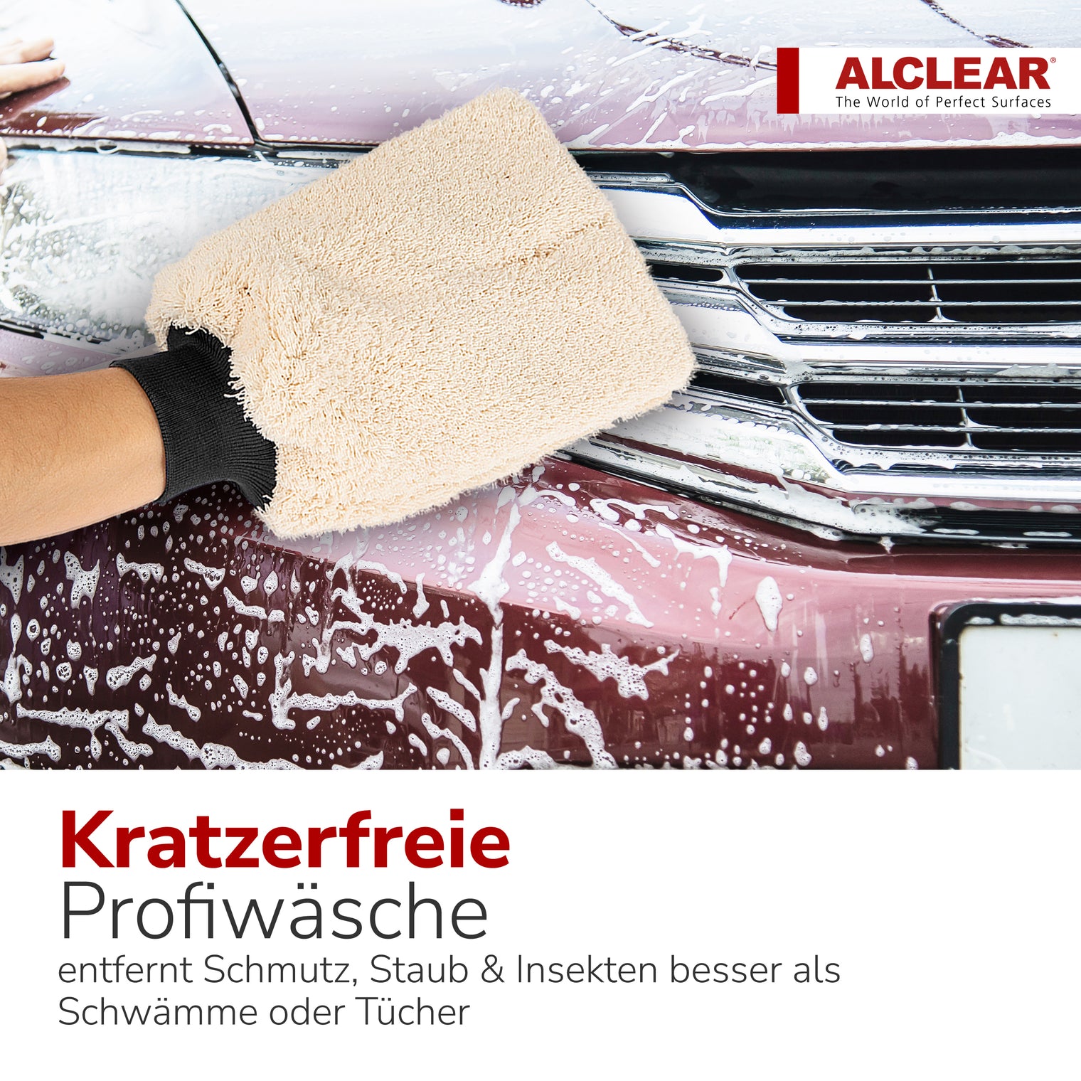 Mikrofaser Autowaschhandschuh - 27x17 cm