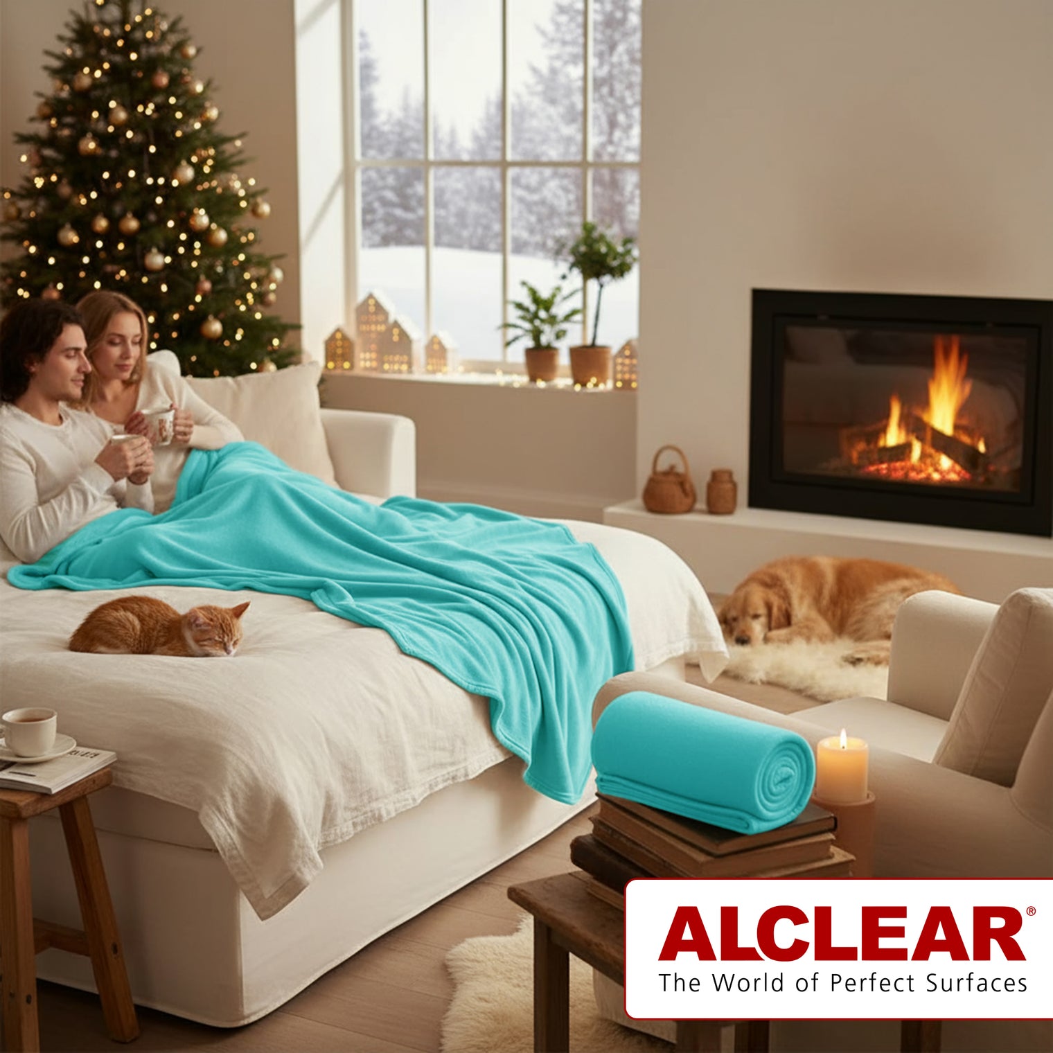 Fleecedecken 3er Set – 130x160 cm