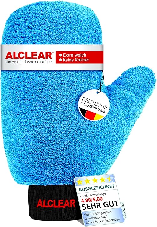 Premium Mikrofaser Waschhandschuh 27×17 cm
