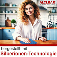 Ultra-Microfaser Spültuch antibakteriell mit Silber – 17x23 cm