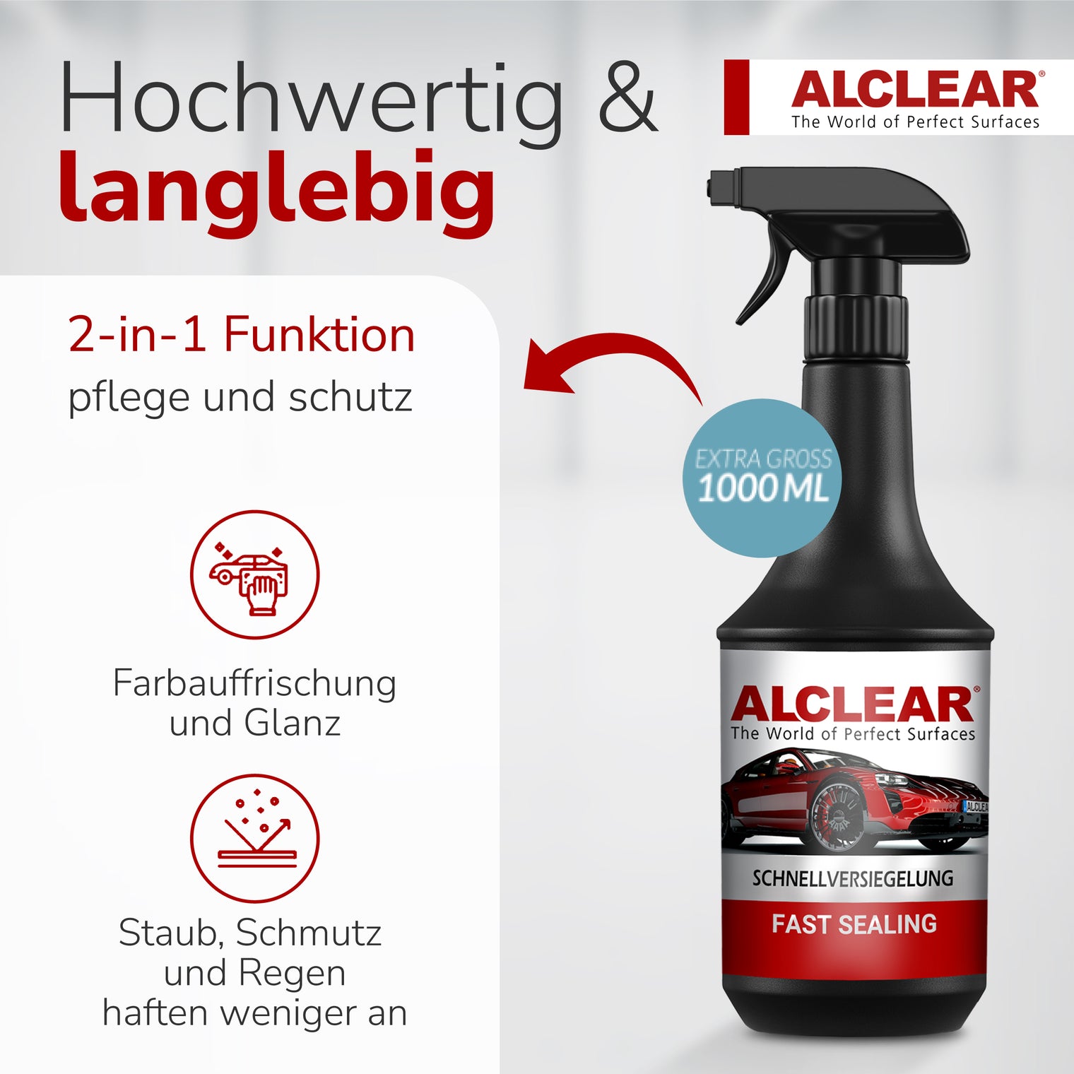 Lackversiegelung Spray – 1000 ml