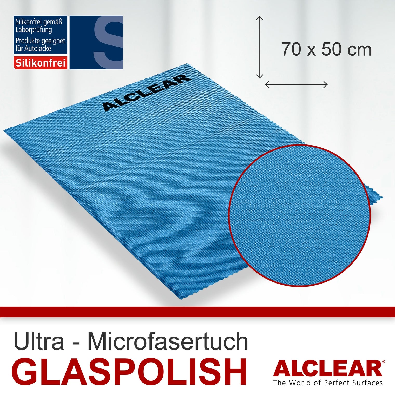 Ultra-Microfasertuch Glaspolish - 70x50 cm