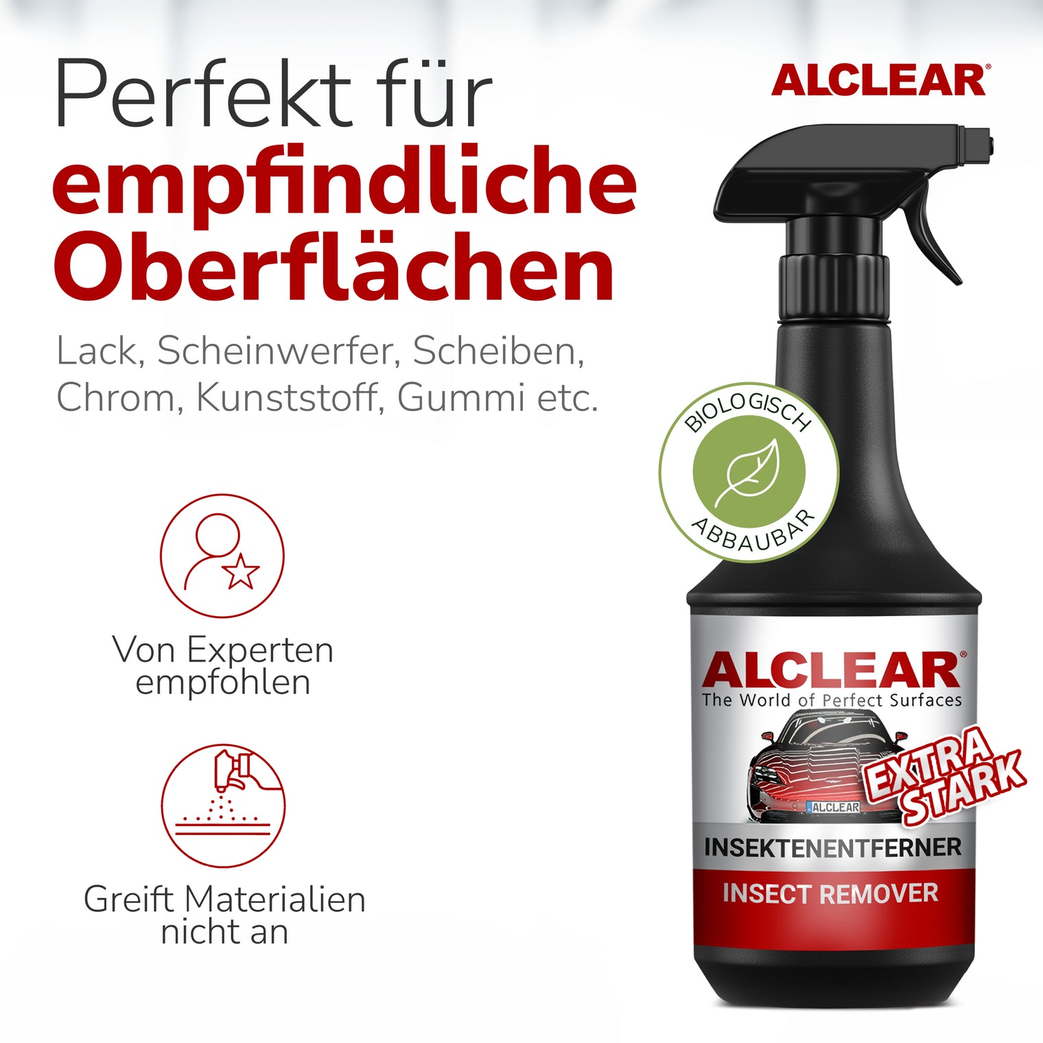 Insektenentferner extra für Auto & Motorrad – 1000 ml