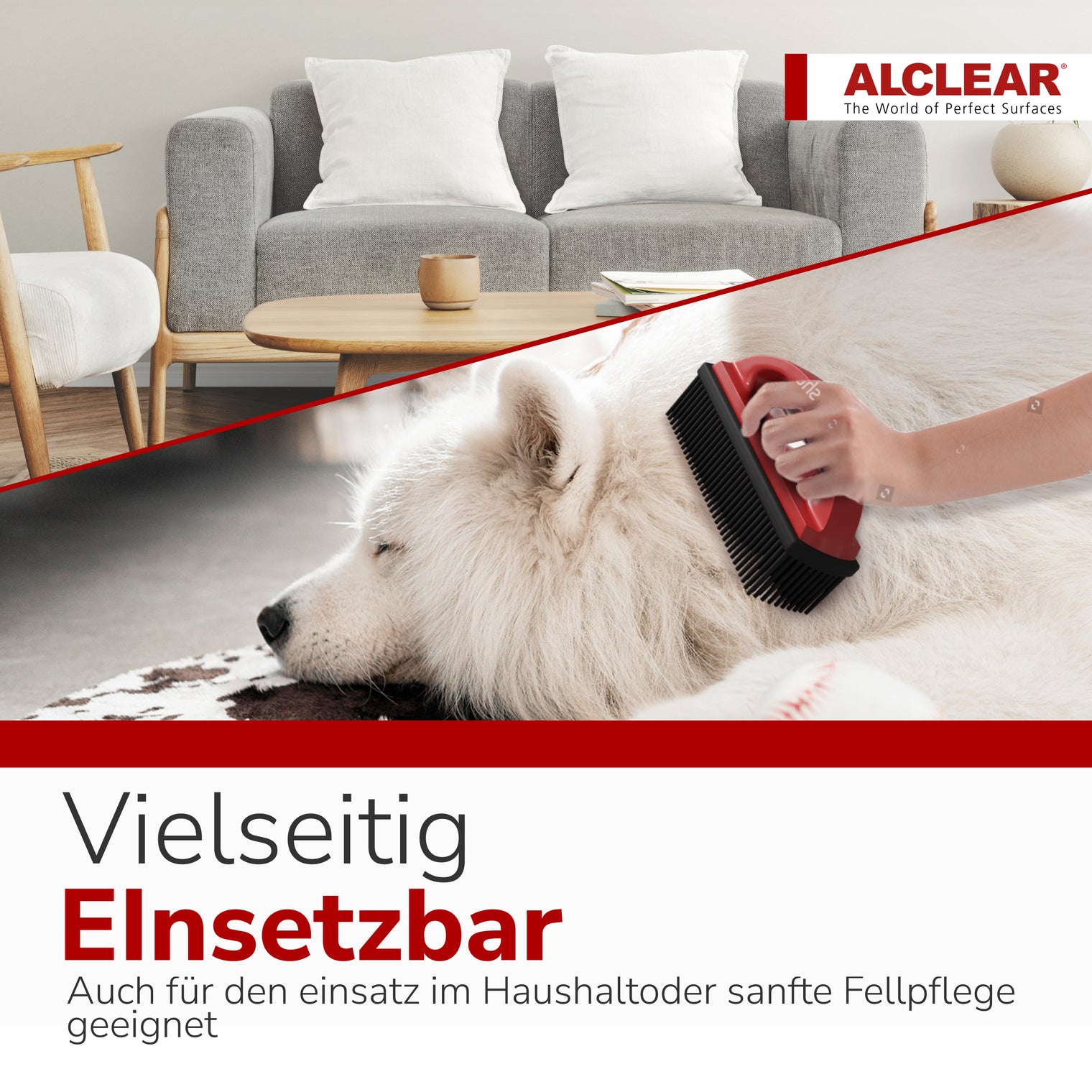 Tierhaarbürste