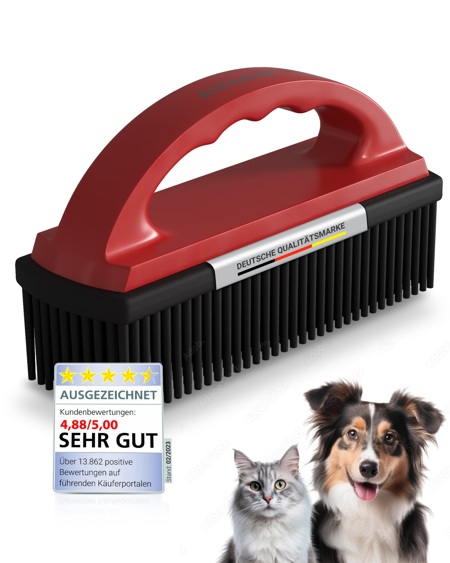 Tierhaarbürste