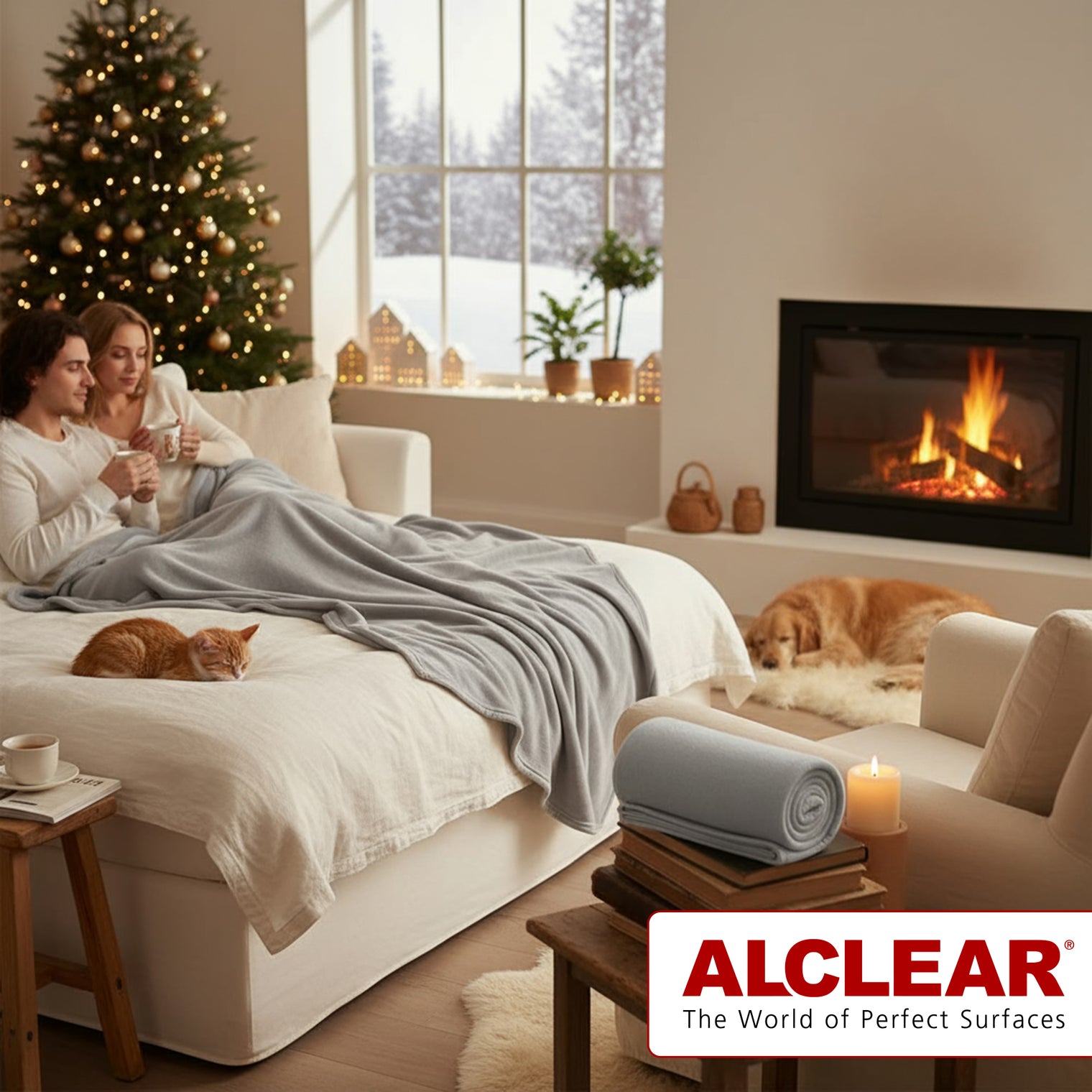 Fleecedecken 3er Set – 130x160 cm